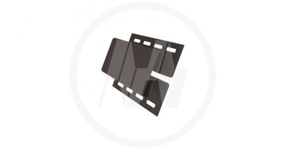 H-профиль соединительный GL (коричневый)